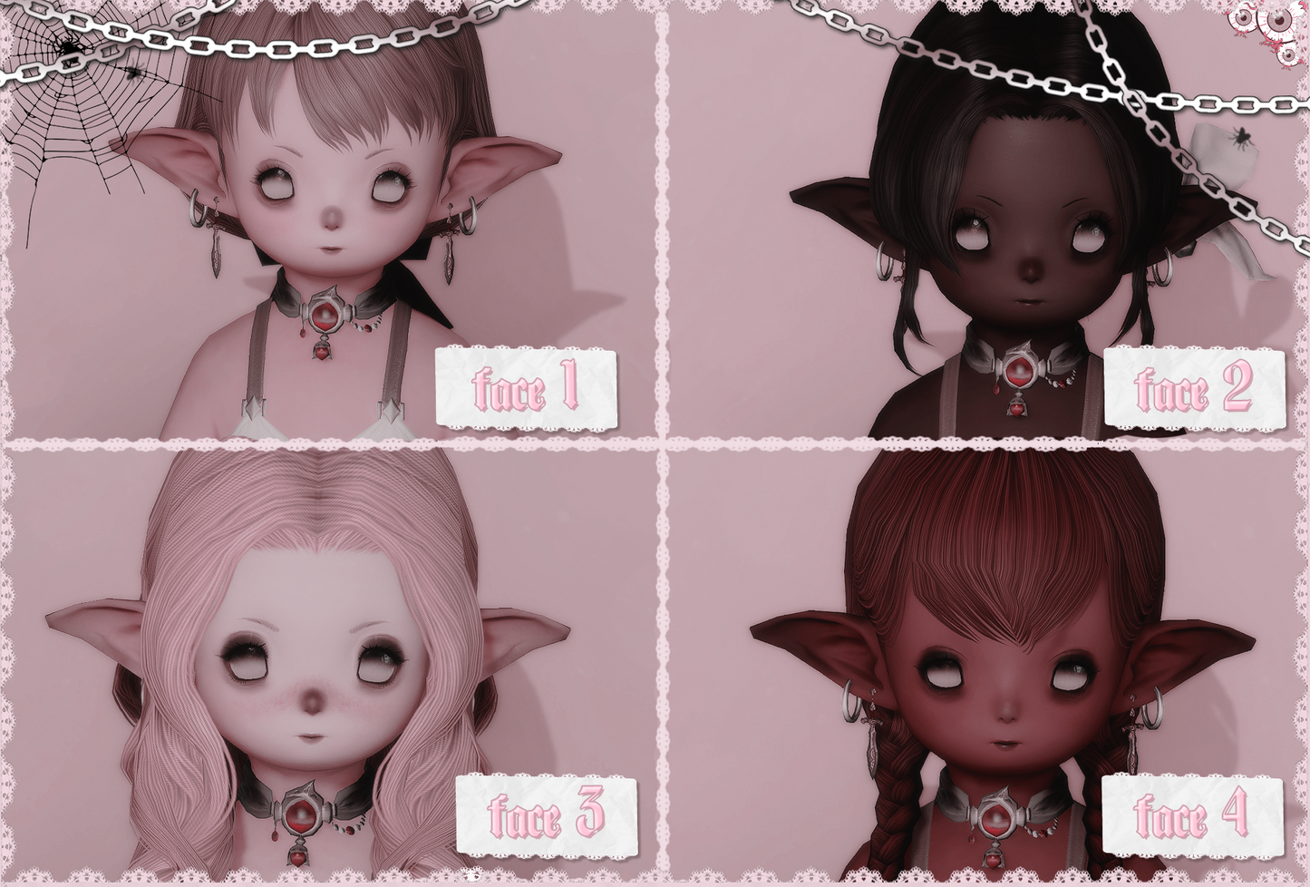 「7.0」(hyper) insomnie — makeup for Marie sculpt + every female