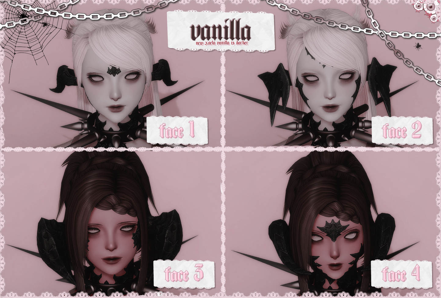 「7.0」(hyper) insomnie — makeup for Marie sculpt + every female