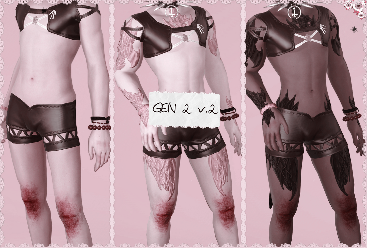 bruised and beautiful — bruises&wounds for gen2, bibo+ & TBSE
