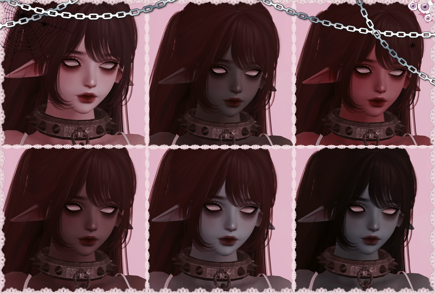 「7.0」(hyper) insomnie — makeup for Marie sculpt + every female