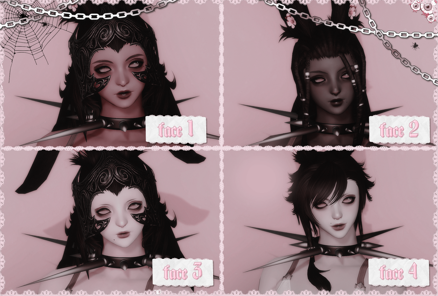 「7.0」(hyper) insomnie — makeup for Marie sculpt + every female